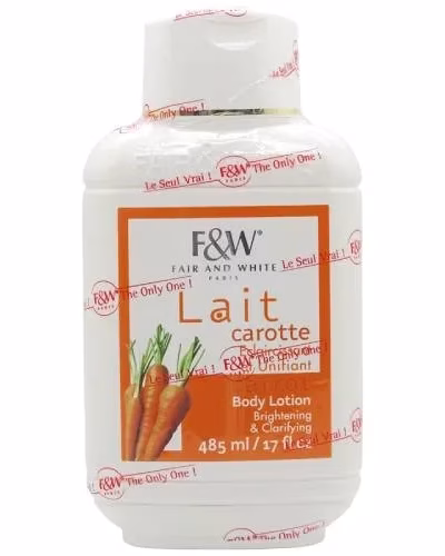 FAIR&WHITE ORIGINAL CARROT LOTION 500ML