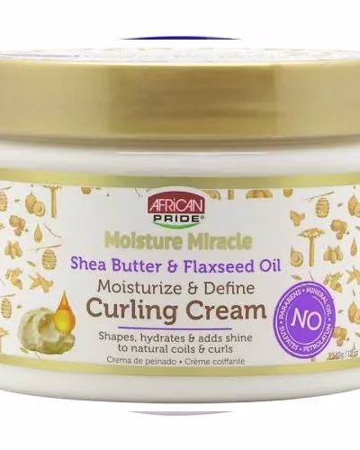 AFRICAN PRIDE MOISTURE MIRACLE CURLING CREAM 340g