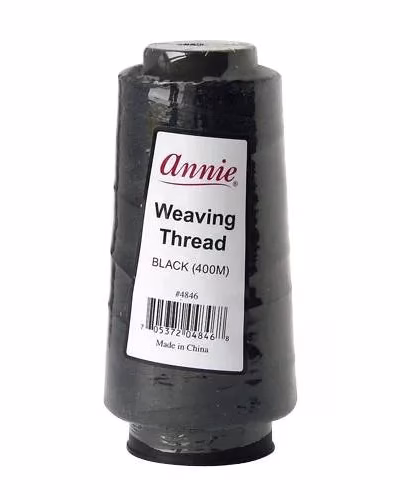 Annie Weaving 400m Thread Black 04846