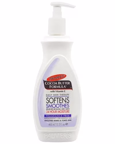 PALMERS COCOA BUTTER FORMULA WITH VITAMIN E FRAGRANCE FREE LOTION 400ML