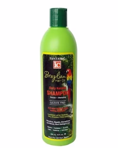 FANTASIA IC BRAZILIAN HAIR OIL DAILY KERATIN SHAMPOO 355ML