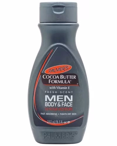 PALMERS COCOA BUTTER FORMULA WITH VITAMIN E MEN BODY AND FACE WITH VITAMIN E 250ML