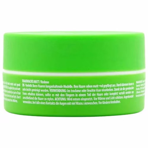 REDONE MATTE HAIR WAX GREEEN 150ML – Image 3