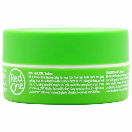 REDONE MATTE HAIR WAX GREEEN 150ML – Image 4