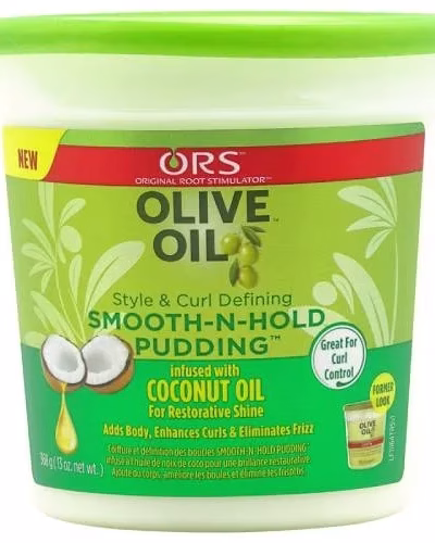ORGANIC ROOT STIMULATOR OLIVE OIL SMOOTH-N-HOLD PUDDING 384ML