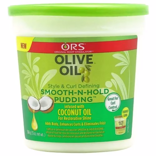ORGANIC ROOT STIMULATOR OLIVE OIL SMOOTH-N-HOLD PUDDING 384ML