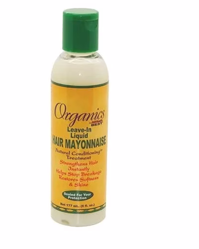 ORGANICS AFRICA'S BEST LEAVE - IN LIQUID HAIR MAYONNAISE 177ML