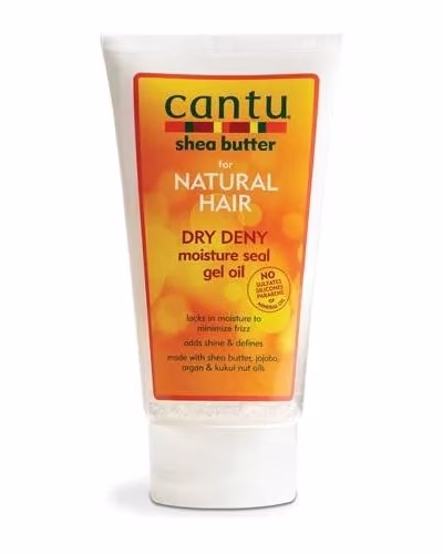 CANTU SHEA BUTTER FOR NATURAL HAIR DRY DENY MOISTURE SEAL GEL OIL 142g
