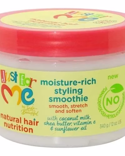 JUST FOR ME NATURAL HAIR NUTRI MOIS.-R STYLING SMOOTHIE 340G