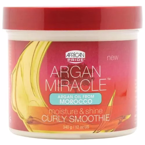 AFRICAN PRIDE ARGAN MIRACLE CURLY SMOOTHIY 355ml