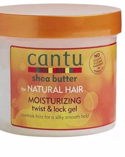 CANTU SHEA BUTTER FOR NATURAL HAIR MOISTURIZING TWIST & LOCK GEL 348ml