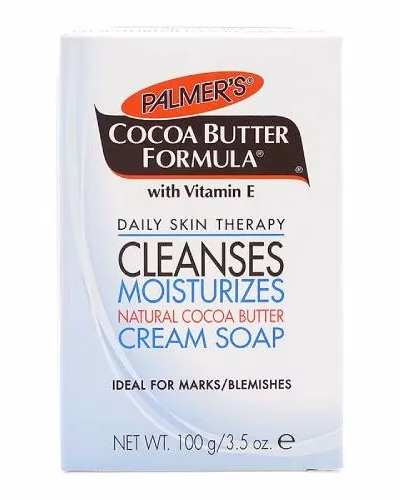 PALMERS COCOA BUTTER FORMULA CLEANSES MOISTURIZES CREAM SOAP 100g