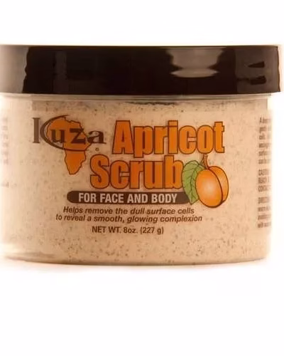 KUZA APRICOT SCRUB FOR FACE AND BODY 236ML