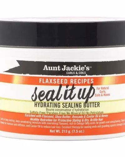 AUNT JACKIE'S CURLS & COILS FLAAXSEED RECIPES SEALING BUTTER 213g