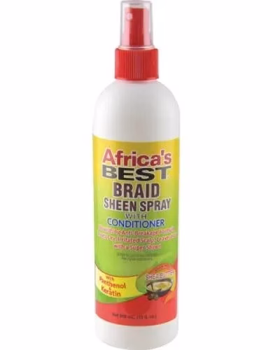 AFIRCA'S BEST BRAID SHEEN SPRAY 355ml