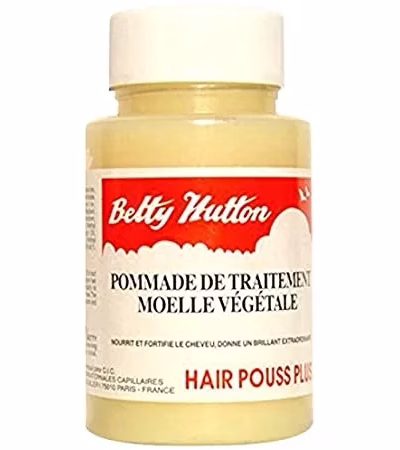 BETTY HUTTON POMMADE MOELLE VEGETABLE HAIR POUSS PLUS 140MI 4.6