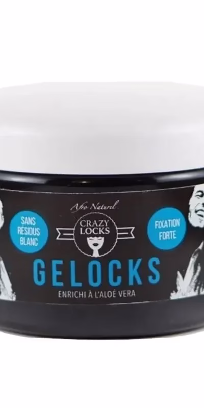 CRAZY LOCKS GELOCKS A L'ALOE VERA BLACK 300ML