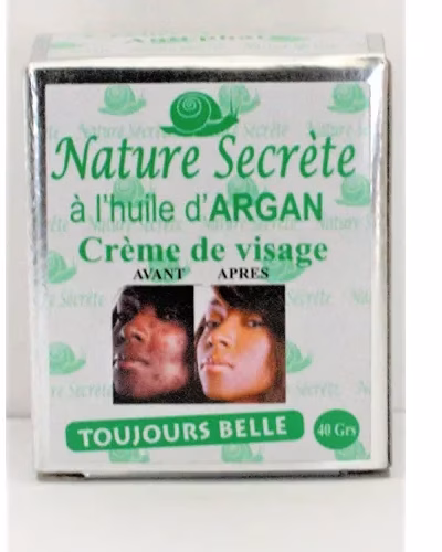 NATURE SECRETE HUILE D'ARGAN CREME DE VISAGE