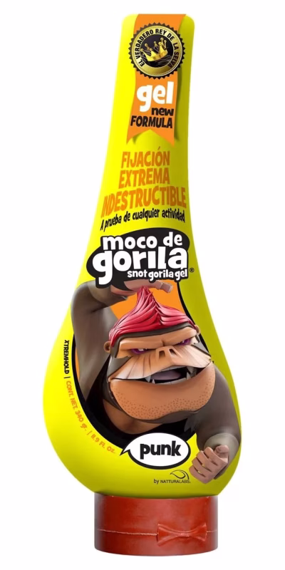 MOCO DE GORILA HAIR GEL JAUNE 340G
