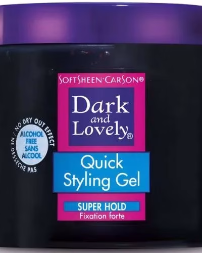 DARK & LOVELY QUICK STYLING GEL SUPER HOLD 450ML