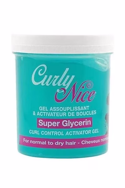 CURLY NICE GEL VERT CURL ACTIVATEUR SUPER GLYCERINE 450ml