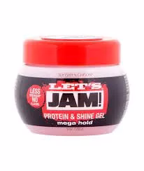 LET'S JAM PROTEIN & SHINE GEL MEGA HOLD 266ML
