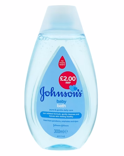 JOHNSON'S BABY BATH 300ML NEW