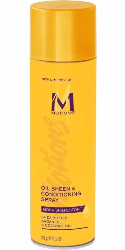 MOTIONS NOURISH AND RESTORE OIL SHEEN SPRY 318G