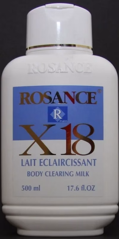 ROSANCE X18 BODY CLEARING MILK 500ML