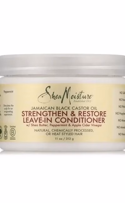 SHEA MOISTURE JAMAICAN BLACK CASTOR OIL LEAVE IN CONDITIONER 11.5Oz