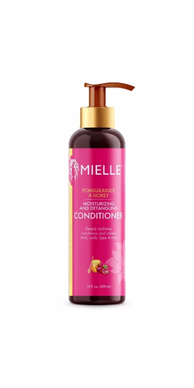 Mielle organics après-shampooing hydratant grenade et miel 355ml