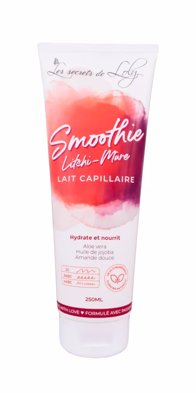 Les secrets de Loly smoothie litchi-mûre lait capillaire 250ml