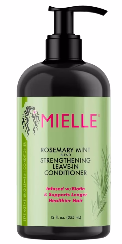 Mielle organics leave-in fortifiant romarin/menthe poivrée 355ml
