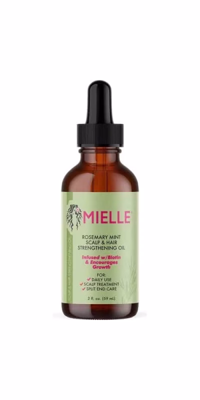 Mielle organics huile de croissance capillaire romarin/menthe poivrée 59ml