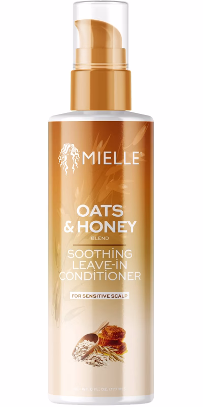 Mielle organics leave-in hydratant sans rinçage avoine et miel 177ml