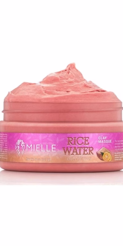 Mielle organics masque argile et eau de riz 227g