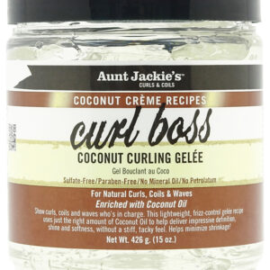 Aunt jackies curl boss coconut curling gelee 426g