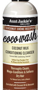 Aunt jackies cocowash coconut cleanser 355ml