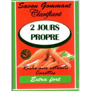 2 Jours pro savon carotte 225g