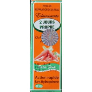 2 Jours pro huile carotte 50ml
